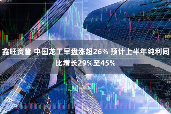 鑫旺资管 中国龙工早盘涨超26% 预计上半年纯利同比增长29%至45%